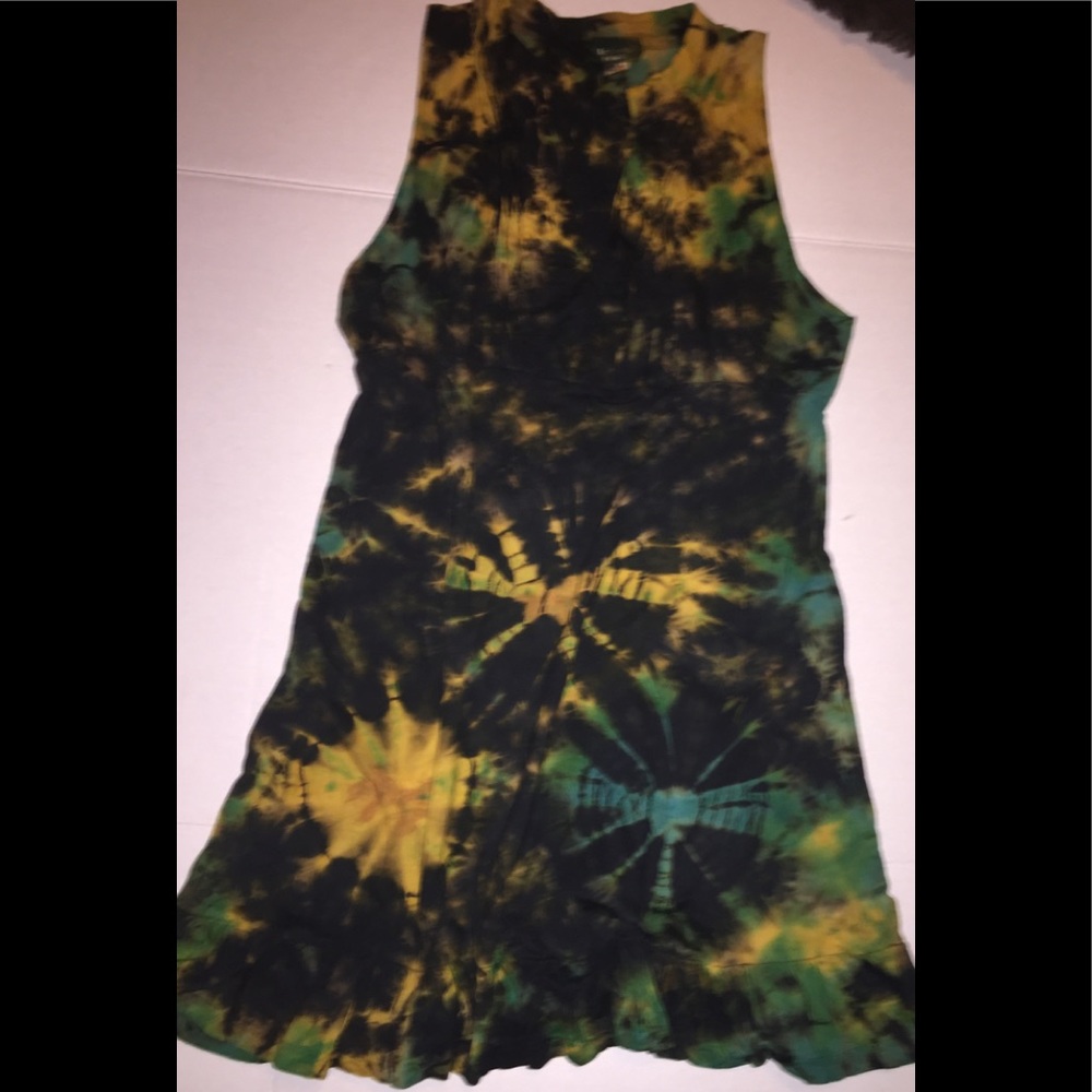 Kathmandu Imports Tie Dye Festival Dress